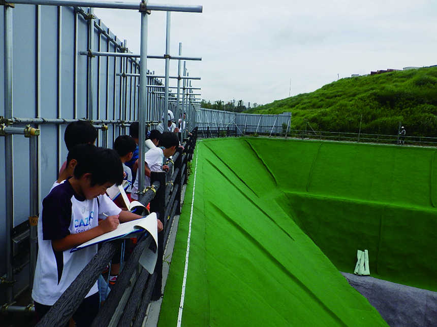 伊賀市立三訪小学校より施設見学の画像